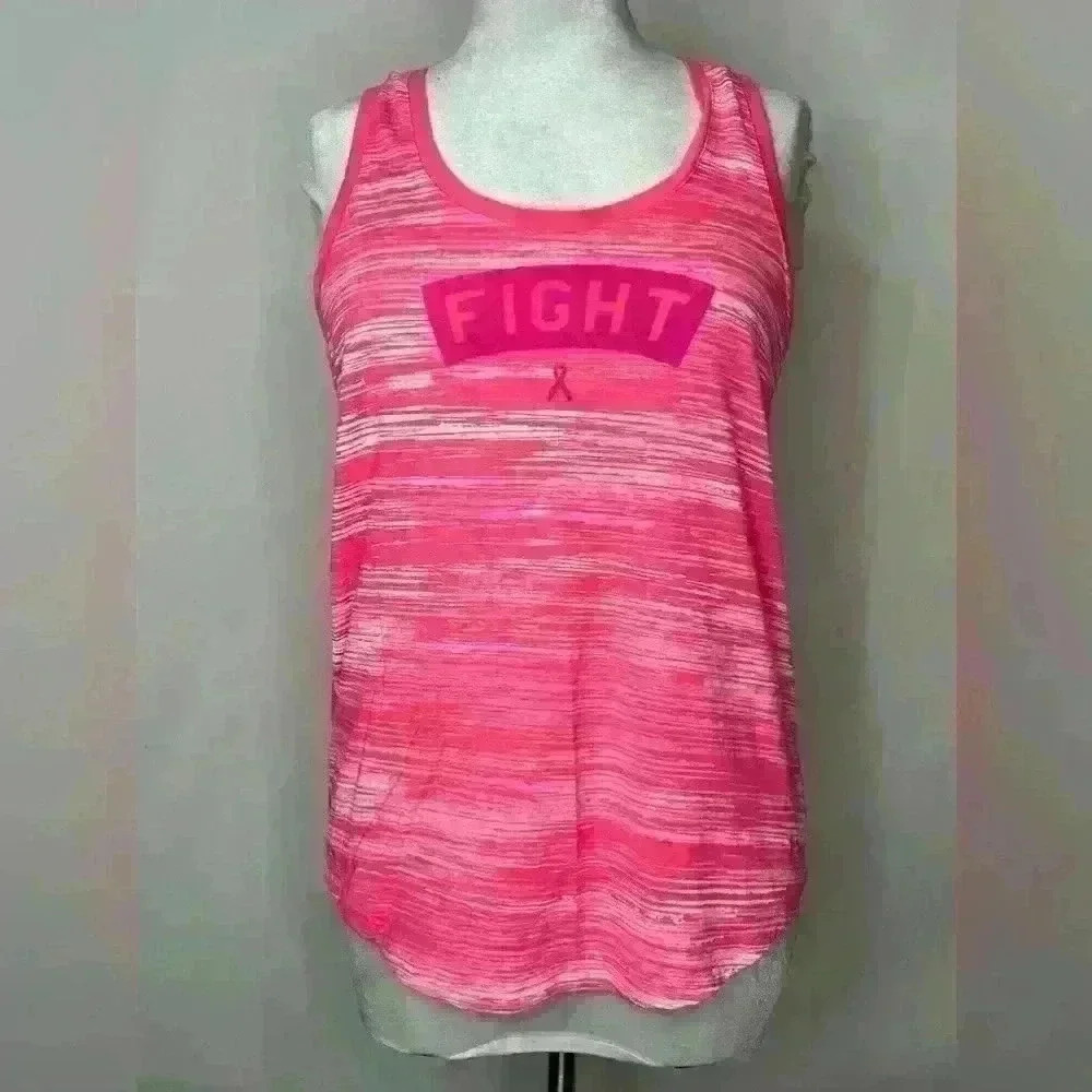 Under Armour Women’s  Heatgear Breast Cancer‎ Awareness Tank Top Pink Size M